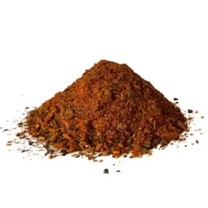 Das Bild zeigt das Gewürz Barbecue Hot & Fruity Chicken Rub.